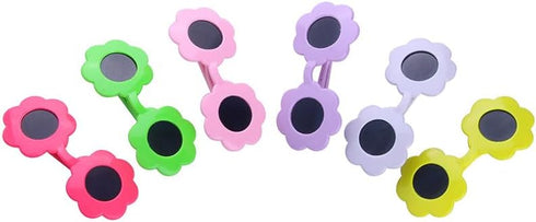 18in Doll Sunglasses, Baby Doll Accessories Floral Glasses Christmas Birthday Gift for Little Girls 6 Colors...