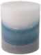 Wicks N More Clean Slate Unscented Handmade Pillar Candle (3x3)...