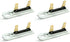4 Pack 3392519 Dryer Thermal Fuse Replacement Part for Whirlpool Maytag Kenmore Dryers, 3388651, 3392519, 694511, 80005, WP3392519VP (4)