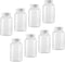 uxcell Plastic Lab Chemical Reagent Bottle 200ml/6.8oz Wide Mouth Sample Sealing Liquid Storage Container 10pcs...
