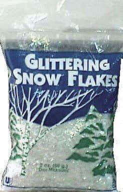 BUFFALO BATT & FELT Cb0512 Glittering Snow Flakes 2 Oz, White...