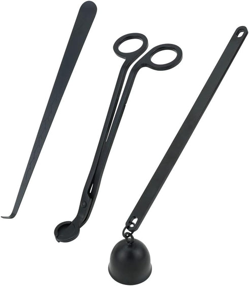 Candle Gift Set with Candle Snuffer, Cutter, Wick Trimmers for Replacement Wicks...