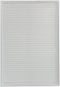 Temporary Blinds, Vertical Pleated Blinds No Drilling Self Adhesive Blinds Easy to Install Fits Blinds Window Roller for Bathroom Kitchen Living R...