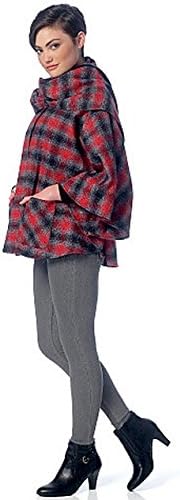 McCall's Pattern 7202, Misses Ponchos,Sizes (16-18) (20-22) (24-26), ZZ (LRG-XLG-XXL), Multi-Colour...