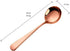 MINGYU 4-Piece Heavy Round Soup Spoons Set - Muticolor Premium Stainless Steel Dinner Serving Spoons Titanium Spoon Silverware Bouillon Spoons Tab...