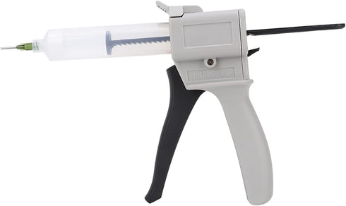Hot Glue Gun, Manual Single Tube Handle Tool, Dispenser Glue Gun, Melt Adhesive Gun Plastic Tool Liquid for Pressing Squeezing DIY Crafts and Quic...