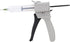Hot Glue Gun, Manual Single Tube Handle Tool, Dispenser Glue Gun, Melt Adhesive Gun Plastic Tool Liquid for Pressing Squeezing DIY Crafts and Quic...