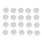 20 Pcs White Rattle Box Noise Maker Insert Squeaker Plastic Ring Box Repair Fix Baby Rattle Accessories (15mm)...