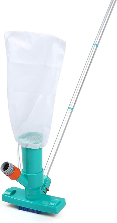 ATIE Pool Spa Mini Jet Vacuum Pool Cleaner Fine Mesh Bag with Pull-N-Lock Cord for In-ground/above-ground Pool Spa Jet Vacuum Pool Cleaner...
