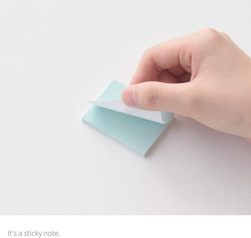 Monolike Color palette Sticky Solid 301 A SET 4p - Self-Adhesive Memo Pad 30 sheets...