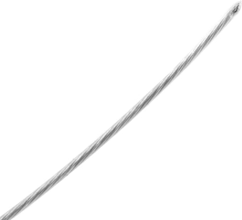 Mandala Crafts 7 Strand Beading Wire for Jewelry Making - Stainless Steel Tiger Tail Beading Wire - 65 FT 20 Gauge Bead Stringing Wire Jewelry Bra...