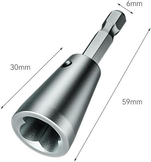 2Pcs Wire Twister Tool for Drill, Wire Twisting Tool Wire Twister Wire Connector, Wire Stripper Tool Wire Stripping and Twisting Tool for Power Dr...