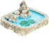 Oblong Pool Fairy Garden Miniature Pond Ornaments Accessories for Miniature Garden Accessories, Home Micro Landscape Decoration Garden Sculptures ...