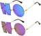 ENTHYI Letter NO Party Rimless Irregular Design Sunglasses For Men/Women UV400 Streetwear Eyewears...