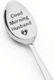 I Love You Gifts for Him Husband Good Morning Husband Spoon Happy Birthday Gift for Husband Hubby Valentines Anniversary Christmas Gifts for Dad F...