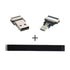 xiwai 1.0M USB 2.0 Type-A Male to Micro USB 5Pin Male Data Flat Slim FPC Cable for FPV & Disk & Phone...