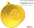 flat-bottom ceramic pour-over coffee dripper....