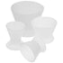 Healifty Dental Silicone Mixing Cup Lab Rubber Mixing Cup Self Coagulation Practical Dental Oral Cup...
