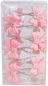 12PCS Decorative Shower Curtain Hooks, Pink Bow Knot Resin Curtain Hooks Shower Rings for Bathroom Baby Room Nursery Art Decors (Bow Knot)...