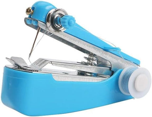 Handheld Sewing Machine, Mini Manual Sewing Machine Simple Operation Sewing Tools Portable Mending Machine Handy Needlework Tool, Random Color......