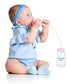 iFeed 4 Ounce Self Feeding Baby Bottle with Tube - Handless Anti-Colic Nursing System, Pink - 2-Pack...