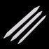 3Pcs White Blending Smudge Stump Stick Art Drawing Tools Sketch White Pens for Artists Students Beginner Deft Art Blenders,Painting, Drawing and A...