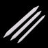 3 Sizes Blending Smudge Stump Stick Art Drawing Tools Deft Art Pencils, Drawing Pencils Sketch White Pens for Artists Students Beginner for Studen...