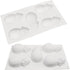 Silicone Mold Dessert Silicone Cake Mold For Baking Fondant Mould Fruit Shape Sugar Candy Jelly Bakeware Chocolates Mould (Pineapple G_11.68x6.84x...