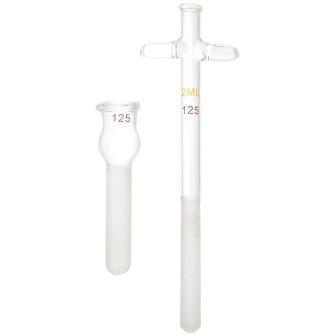 2 ML Glass Tissue , Cell with Pestle Glass Cell Tissue Homogenizer Glass Tube for Labs Science Class...