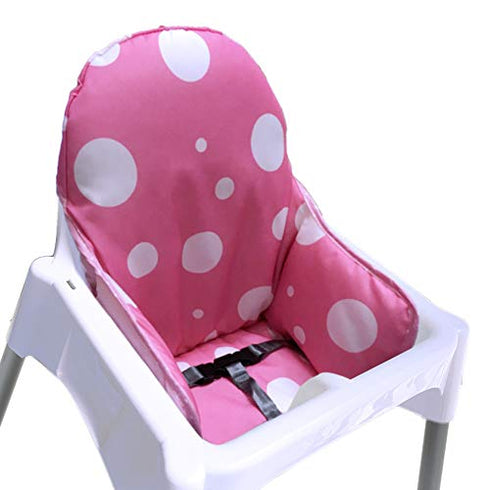 ZARPMA Highchair Cushion for IKEA Antilop Highchair, Baby Toddler Seat Covers, Thick Washable Foldable, Child Chair Insert Mat Padding (Pink)...