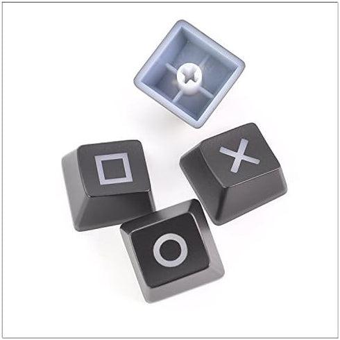 LZYDD Keyboard Keycaps Arrow/Direction key PSP Controller Pattern Cherry MX Key Cap for MX Switches Backlit Mechanical Gaming Keyboard (4pcs,Black...