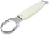8¾" Long 2 Blades White Plastic Handle Coconut Grater - Vintage Traditional Thai Style Kitchen Tool Easy to Use Portable Stainless Steel Shredder ...
