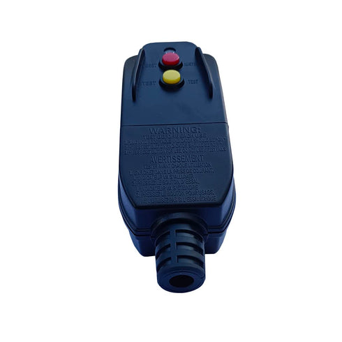 GFCI Replacement Plug for Pressure Washer Pool Pump Auto-Monitoring 15Amp 3 Prong Circuit Breaker Outdoor Waterproof Auto-Reset...