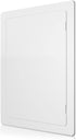 Access Panel for Drywall - 6 x 9 inch - Wall Hole Cover - Access Door - Plumbing Access Panel for Drywall - Heavy Durable Plastic White...