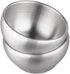 IMEEA Ice Cream Bowl Insulated Bowl 15oz Double Wall Soup Bowl SUS304 Stainless Steel Cereal Bowl, Set of 2...