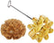 Thai Dok Jok Sesame Cookies Brass Mold Maker Crispy Biscuit Blossom Lotus Flowers Thai Sunflower Cookie 3.15" (Medium)...