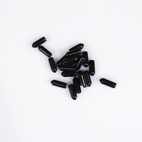 20 Pcs Aquarium Airline Splitter Manifold Outlet Cover Caps Rubber End Caps 3/16''Inside Diameter...