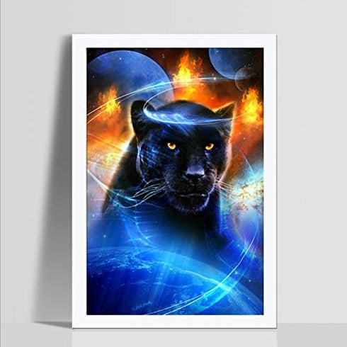 BETTER SELECTION 5D DIY Diamond Art Set Decorating Cabinet Table Stickers Crystal Rhinestone Diamond Embroidery Paintings Pictures for Study Room,...