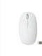 POUT - H4 Qi Wireless Charging Rechargeable Wireless Mouse - for Desk Works w/Wireless Chargers - Ambidextrous/Silent/Optical (White)...