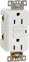 Square D by Schneider Electric Square D X Series 125-Volt Tamper Resistant GFCI Duplex Decorator Receptacle Back Wire Clamps, 15 Amps, Matte White...