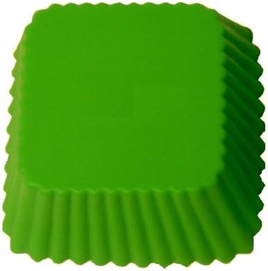 Kitchen Supply Square Silicone Baking Cups, Set of 6...