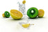 New Acrylic Manual Lemon Slice Squeezer, Portable Transparent Fruit Juicer, Elegance Bird Shape, Hand Juicer for Orange Lemon Lime Pomegranate (4P...
