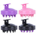Hair Brush Soft Silicone Bristles For Shampooing Scalp Hair Care (Pink)...