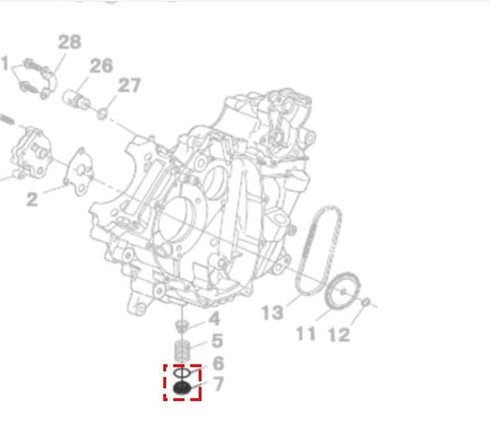 Oil Drain with O-Ring Compatible with Hisun UTV ATV 250,450,500,550,700,750,800,1000 Hisun,Massimo,Bennche,Coleman,Axis,Cub Cadet...