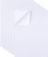 BENECREAT 18PCS A4 Size White Double Sided Tape Sheets 8.3x11.5 Strong Adhesive Tap Sheet (0.1mm) for Christmas Craft, Festival Decoration, Tumble...
