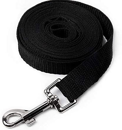 30ft Black Color Nylon Pet Leash Training Lead 9m(Black)...