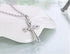 Fashion Jewelry 925 Sterling Silver Inlaid Crystal Cubic Zirconia Cross Pendant Necklace...