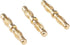 6pcs 4MM Male to 4MM Male Banana Bullet Plug Adapter(B183-6)...