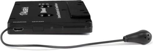 Aluratek Universal Bluetooth Audio Cassette Receiver, Rechargeable Battery, Premium Car Audio, Up to 8 Hours Playtime, Audio Receiving up to 33 Fe...