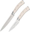 2-Piece Professional Kitchen Knife Set – Ultra Sharp, Precision Forged High Carbon German Stainless Steel, 5" Utility & 3.5" Paring Knives, Ergono...